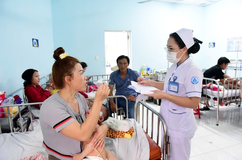 Số ca mắc sởi tại TP HCM tăng mạnh. Ảnh minh họa