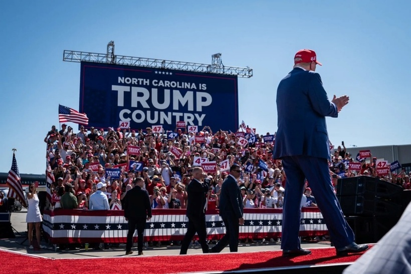 North Carolina là một trong 7 bang chiến địa quan trọng trong cuộc bầu cử Tổng thống Mỹ 2024. Ảnh: NY Times