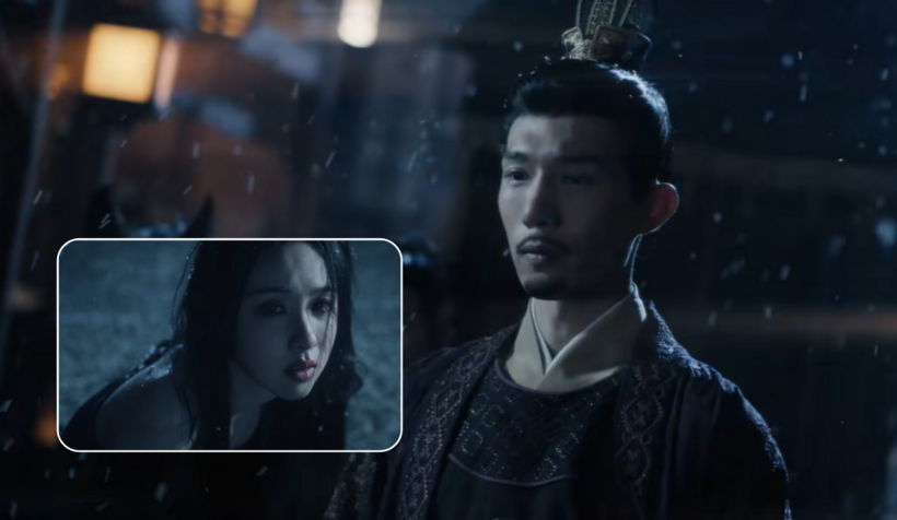 Cô gái có ngoại hình rất giống Văn Tiêu chặn xe của Thừa tướng.