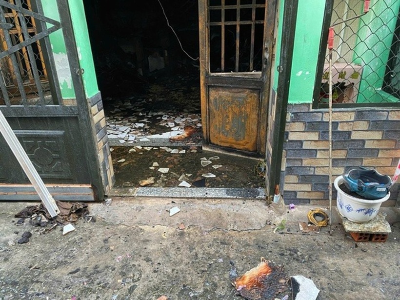 Tại thời điểm xảy ra cháy có 7 nhân khẩu đang có mặt trong nhà.