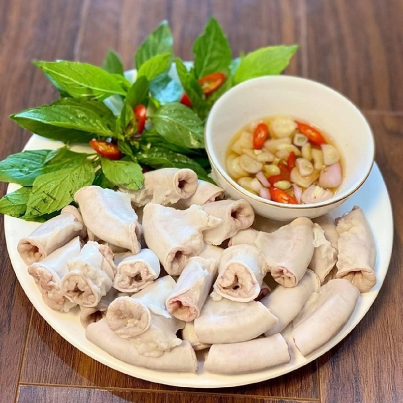 Lòng lợn không phải là thực phẩm nên ăn thường xuyên.