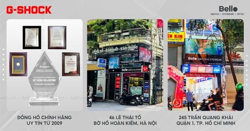 Chi tiết chính sách bảo hành 5 năm đồng hồ Casio G-Shock tại Bello Hà Nội và TP.HCM - 4