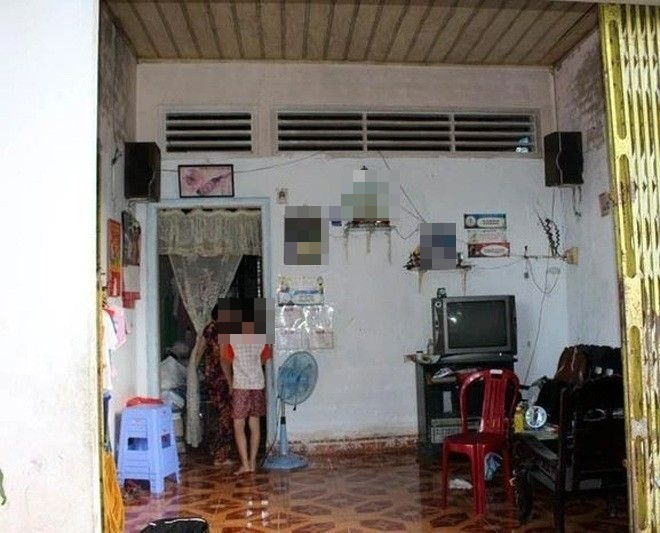 Căn nhà anh H. để lại cho vợ con. Ảnh: SaoStar