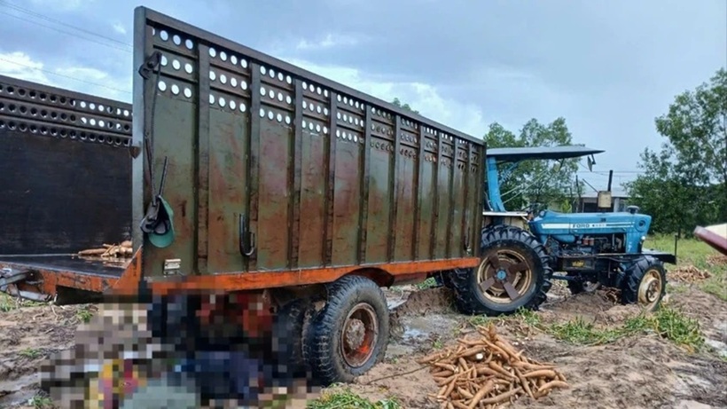 Hiện trường vụ việc. Ảnh: Pháp luật TP.HCM