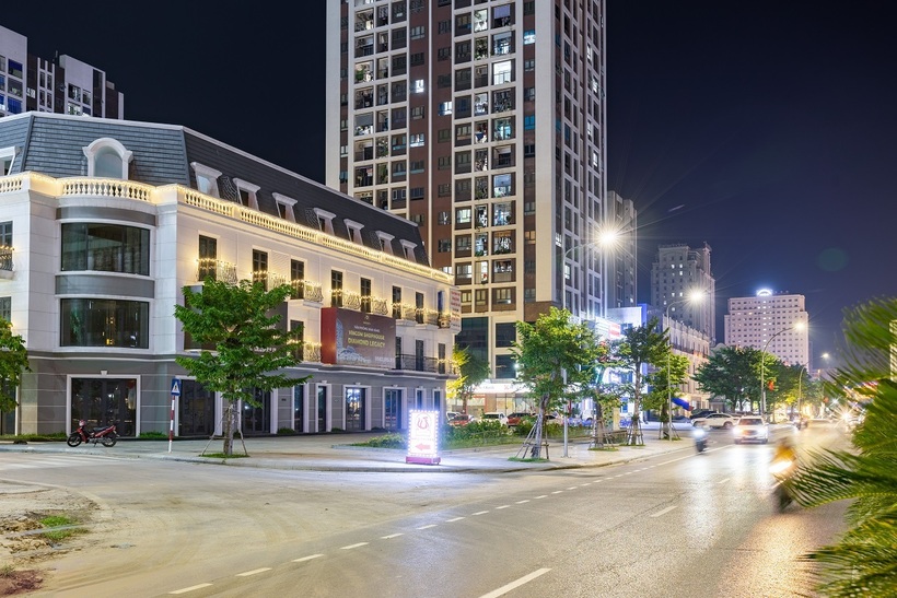 Vincom Shophouse Diamond Legacy đã hoàn thiện và sẵn sàng bàn giao ngay