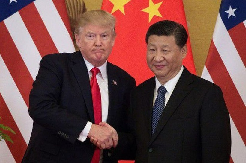 Ông Donald Trump và ông Tập Cận Bình trong cuộc gặp trước đây. Ảnh: Reuters