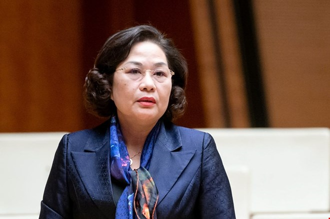 Thống đốc Ngân hàng Nhà nước Nguyễn Thị Hồng vừa có báo cáo về công tác quản lý, điều hành thị trường vàng. Ảnh: Lao Động