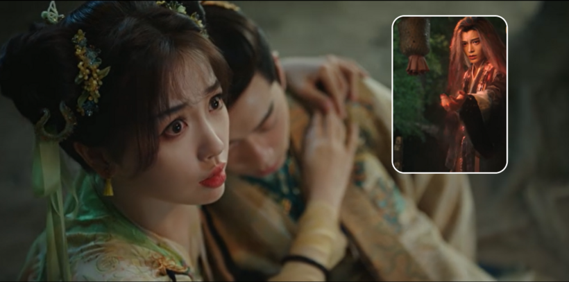 Biểu cảm của Lăng Diệu Diệu khiến Mộ Thanh cho rằng cô đang sợ anh nên vô cùng đau lòng.