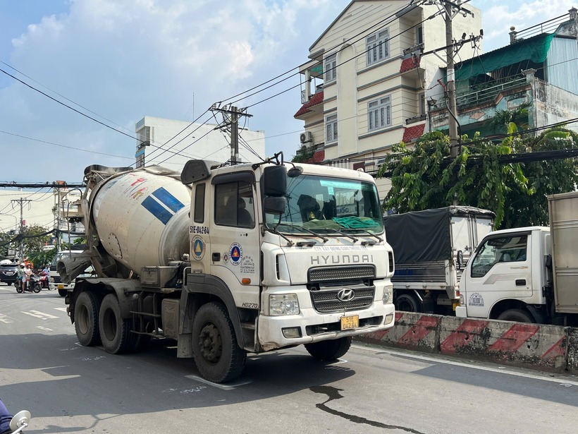 Xe bồn trong vụ tai nạn. Ảnh: Giao thông