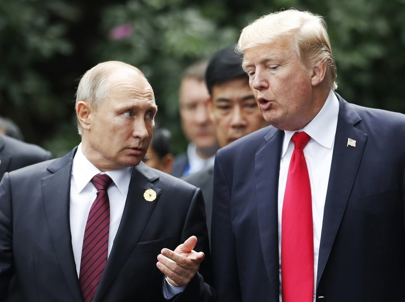 Ông Trump được cho là đã điện đàm với ông Putin về xung đột Nga - Ukraine. Ảnh: Newsweek