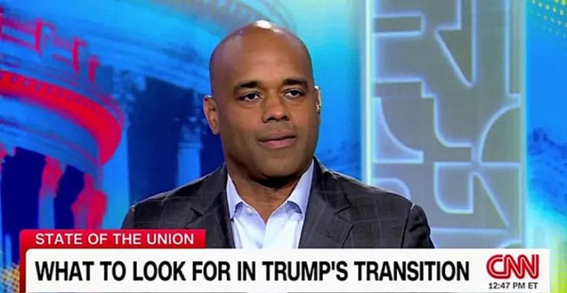 Cựu trợ lý của Phó Tổng thống Kamala Harris- ông Jamal Simmons. Ảnh: CNN