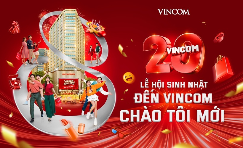 Lễ hội sinh nhật “Đến Vincom Chào Tôi Mới” trên toàn hệ thống từ ngày 23/10 đến 24/11/2024 sẽ mang đến vô vàn trải nghiệm lý thú tri ân khách hàng