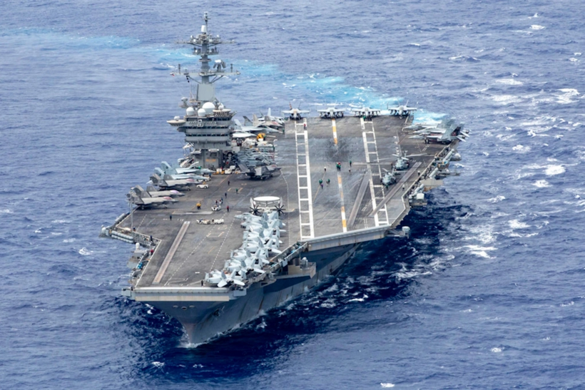 Tàu sân bay USS Abraham Lincoln của Hải quân Mỹ. Ảnh: USNI