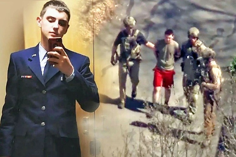 Jack Teixeira lãnh án 15 năm tù vì tội phát tán tài liệu mật của Lầu Năm Góc trên internet. Ảnh: UNPIX