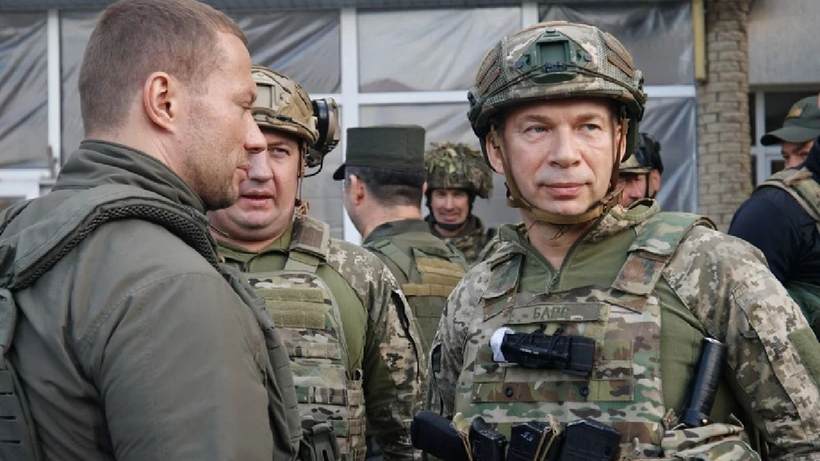 Tướng lĩnh Ukraine. Ảnh: AFP/TTXVN