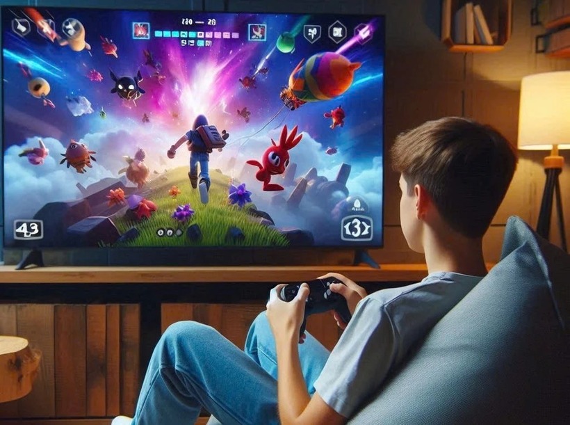 Quy định mới về việc giới hạn thời gian chơi game của người dưới 18 tuổi nhận được sự ủng hộ, đồng tình từ phụ huynh và thầy cô. Ảnh minh họa
