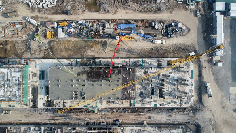 Gần 2.000 công nhân hối hả thi công tại dự án Sun Group Hà Nam - 4