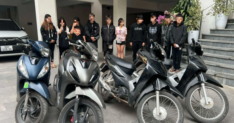 Một số đối tượng trong nhóm "quái xế" .