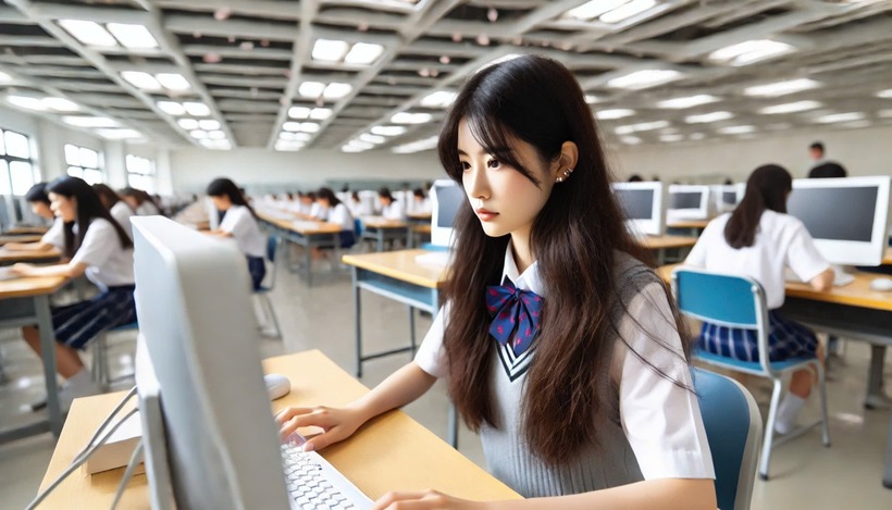 V-SAT là kỳ thi đánh giá đầu vào đại học trên máy tính do các trường đại học tham gia chủ trì tổ chức, Trung tâm khảo thí quốc gia và đánh giá chất lượng giáo dục phối hợp, hỗ trợ, cung cấp ngân hàng câu hỏi. Ảnh minh họa