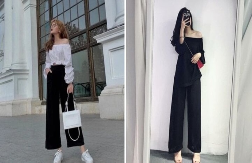 Quần ống đen không bao giờ lỗi mốt, luôn có trong tủ đồ của chị em.