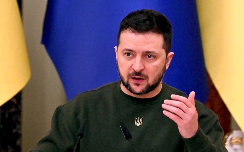 Tổng thống Ukraine Volodymyr Zelensky. Ảnh: Reuters