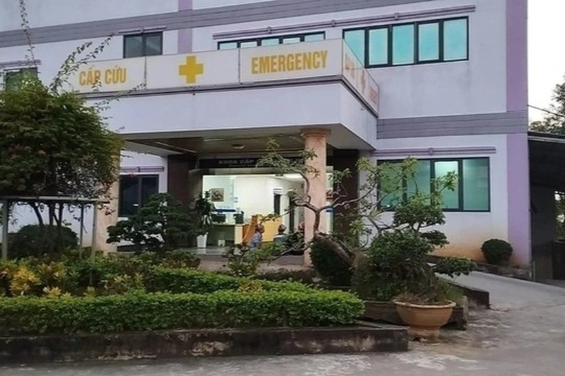 Bệnh viện Đa khoa Trí Đức Thành. Ảnh: Dân trí