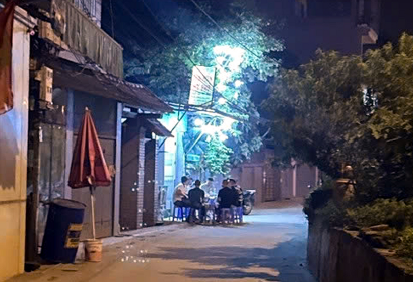 Khu vực anh C. bị đánh. Ảnh: VietNamNet