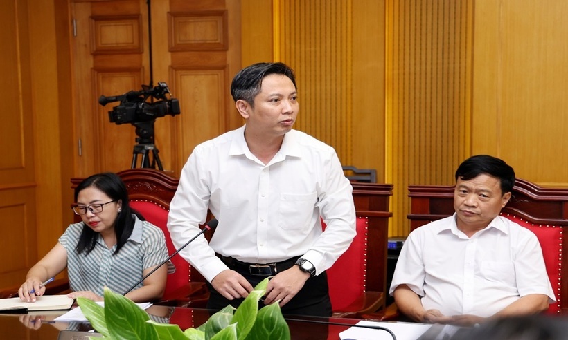 Đại diện lãnh đạo Sở Tài nguyên và Môi trường khẳng định luôn tạo điều kiện tốt nhất cho việc khai thác vật liệu xây dựng.