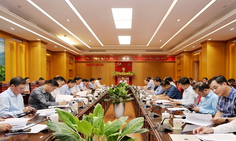 Hội nghị do Tỉnh ủy Lào Cai tổ chức vào chiều 15/11.