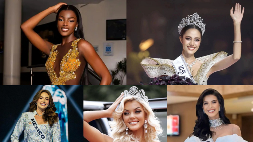 Top 5 Miss Universe 2024. Ảnh: Tuổi Trẻ