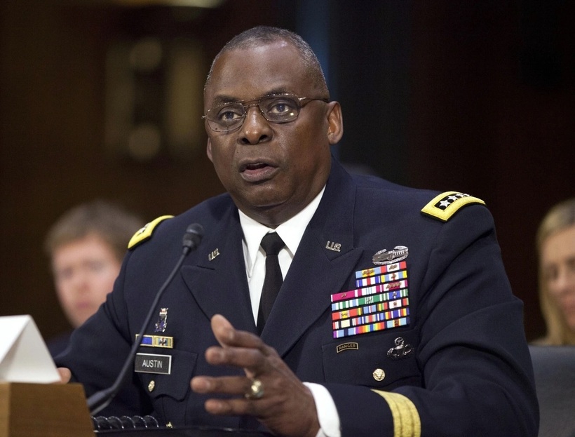 Bộ trưởng Quốc phòng Mỹ Lloyd Austin. Ảnh: Reuters