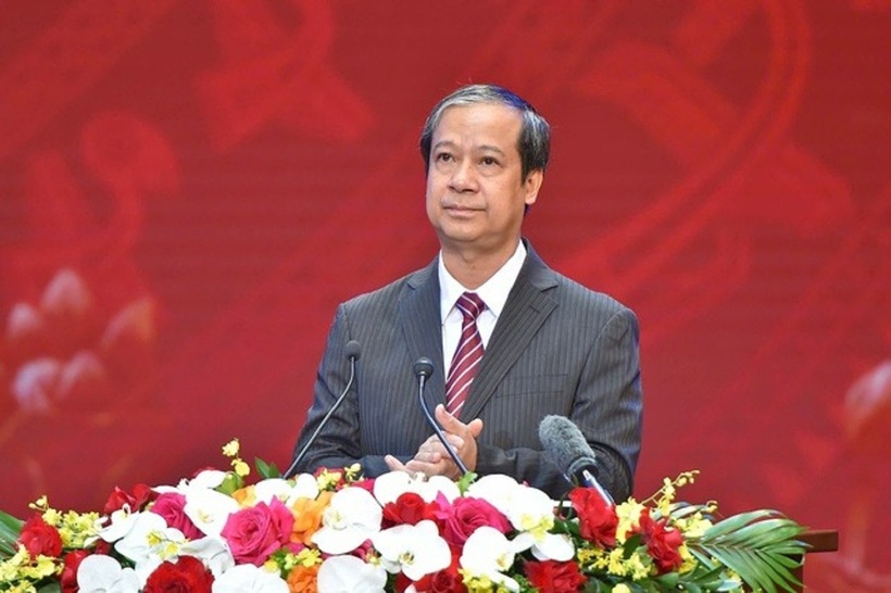Bộ trưởng Nguyễn Kim Sơn phát biểu tại sự kiện.