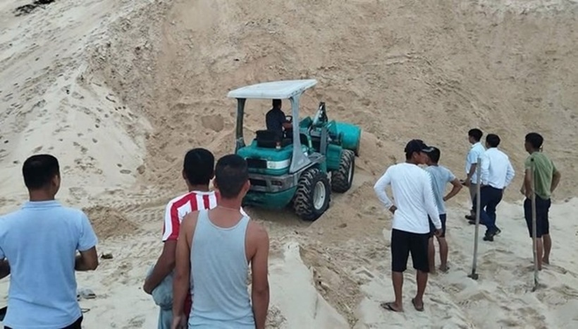 Khu vực hiện trường xảy ra sự việc. Ảnh: Lao động