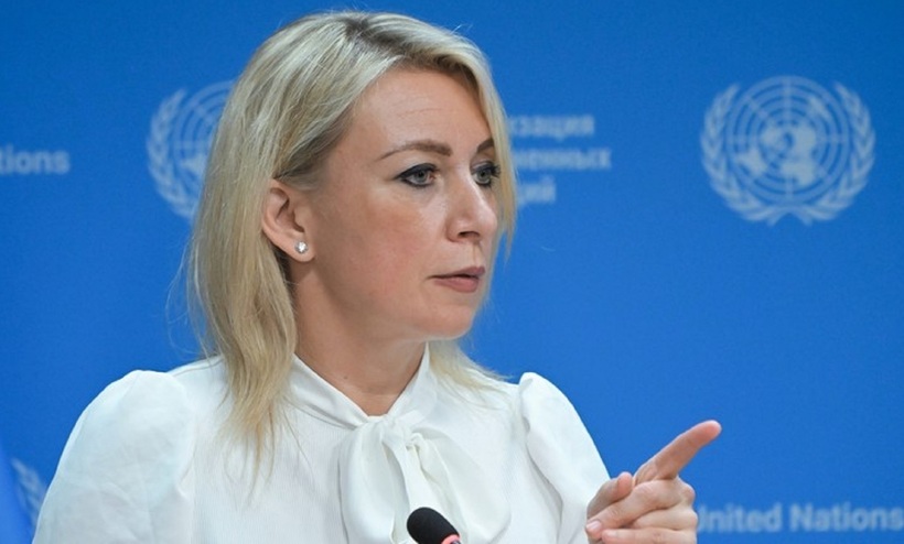 Bà Maria Zakharova - Người phát ngôn Bộ Ngoại giao Nga. Ảnh: RT