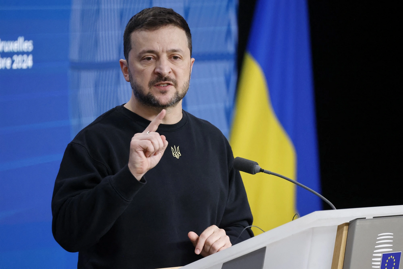 Tổng thống Ukraine Volodymyr Zelensky. Ảnh: Getty