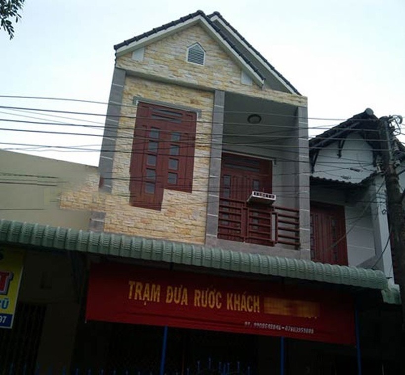 Hình ảnh căn nhà chị M. ở sau khi trúng số.