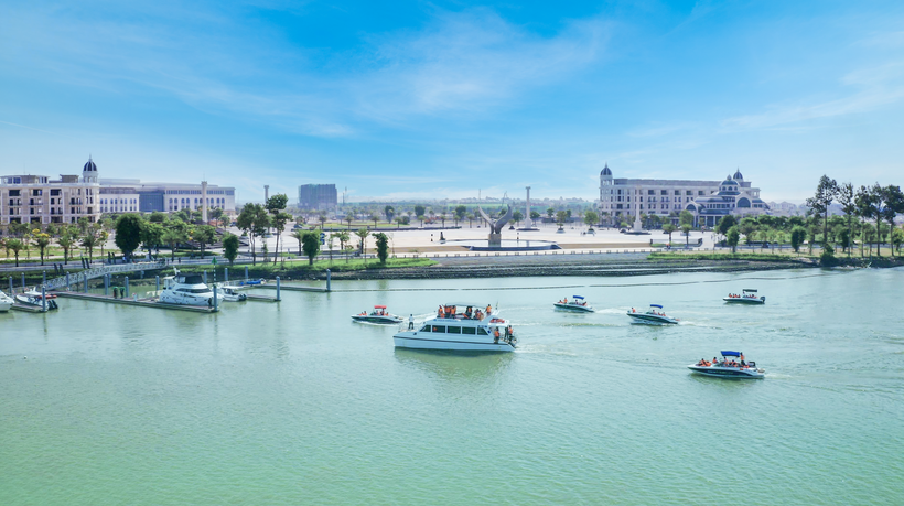 Một góc dự án Aqua City (Đồng Nai) của Novaland. Ảnh: Novaland.