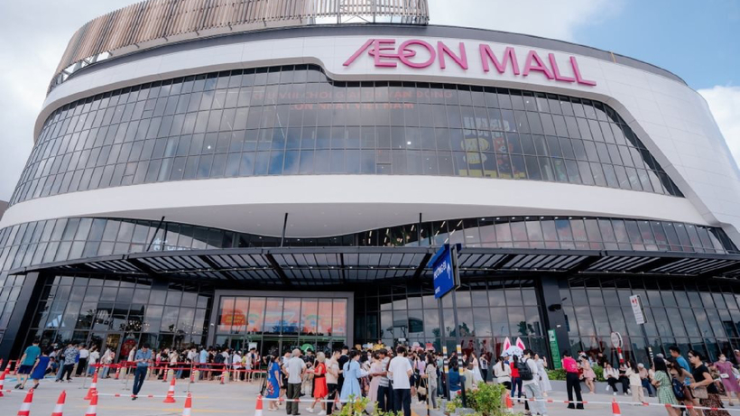 Trung tâm thương mại Aeon Mall. Ảnh: Internet