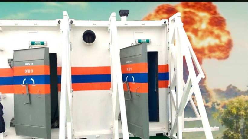 Nga đang  bắt đầu sản xuất hàng loạt hầm trú bom di động chống bức xạ. Ảnh minh họa