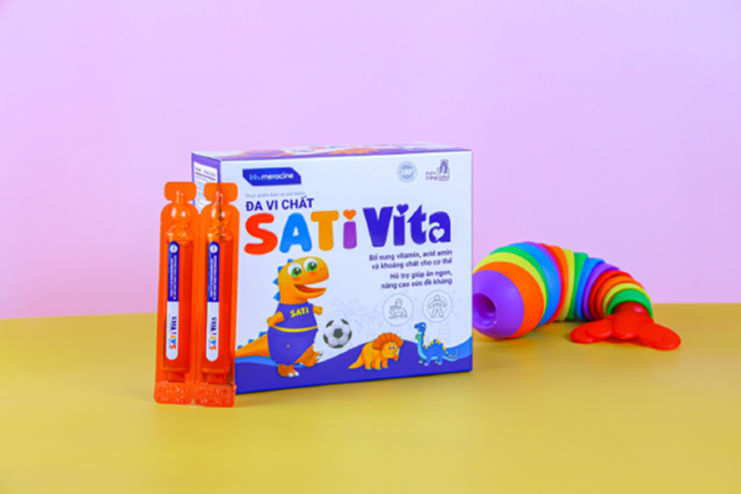 SatVita bổ sung đa vi chất, tăng cường đề kháng từ thương hiệu dược phẩm gần 20 năm kinh nghiệm