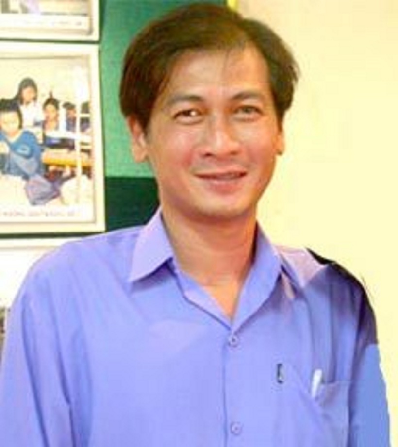 Diễn viên Nguyễn Huỳnh tại trung tâm cai nghiện Bình Phước. Ảnh: Pháp Luật TP HCM.