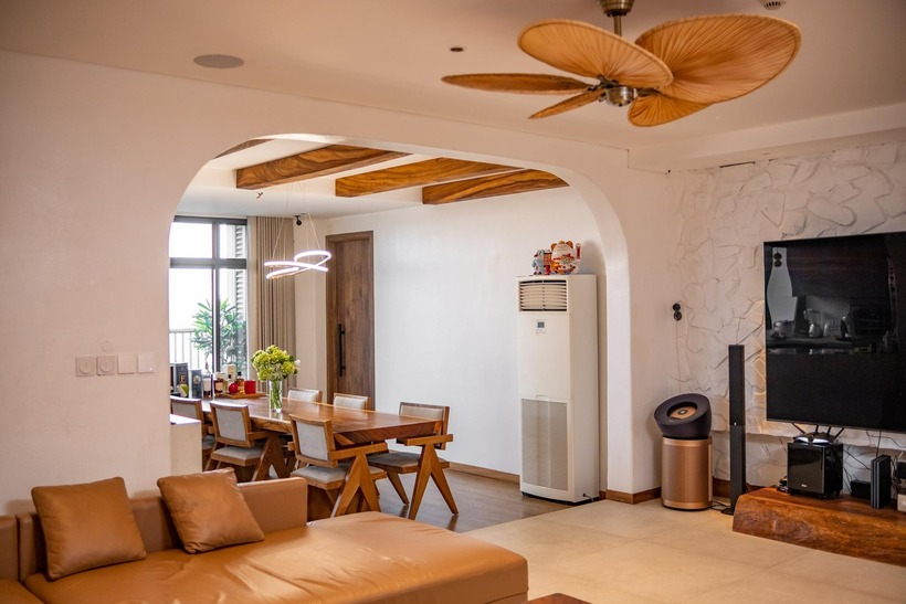 Cơ ngơi “triệu đô” của sao Việt:Cận cảnh căn hộ đẹp như mơ của ca nương Kiều Anh - 2