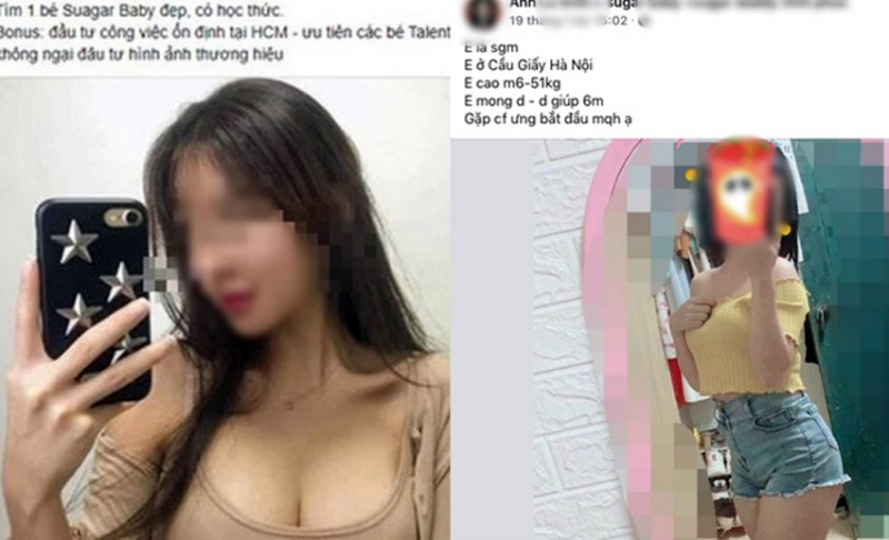 Nhiều thông tin đăng tải tìm "Sugar Baby", "Daddy" được đăng lên mạng xã hội. Ảnh: Công an nhân dân