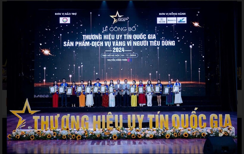 Vinh danh hơn 100 thương hiệu uy tín quốc gia năm 2024 - 1