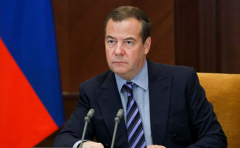 Phó Chủ tịch Hội đồng An ninh Nga Dmitry Medvedev. Ảnh: Getty