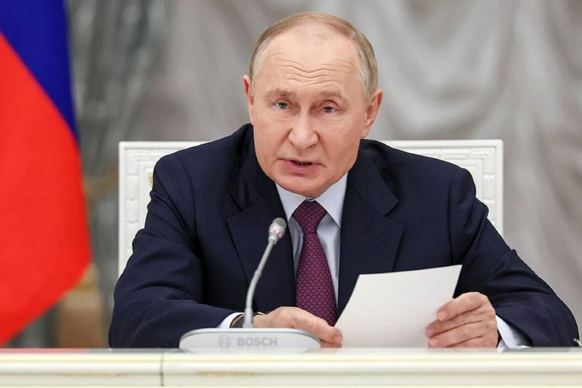 Tổng thống Nga Vladimir Putin. Ảnh: Reuters