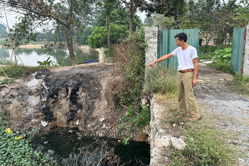 Hiện trường vụ tai nạn. Ảnh: Vietnamnet