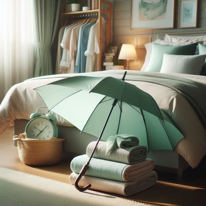 Việc chọn vị trí đặt ô dù không chỉ đơn thuần là sắp xếp đồ đạc mà còn thể hiện gu thẩm mỹ và sự tinh tế của gia chủ