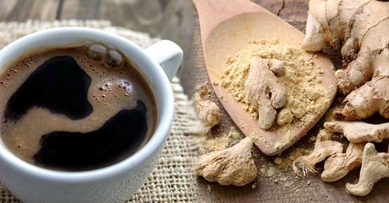 Cà phê pha cùng gừng cực tốt cho sức khỏe.