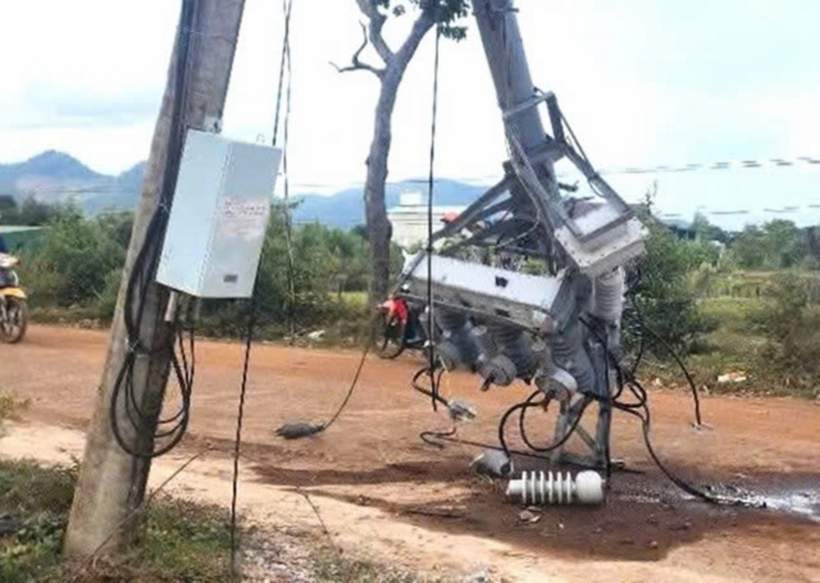 Hiện trường xảy ra vụ việc. Ảnh: Gia Lai